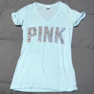 PINK V-neck